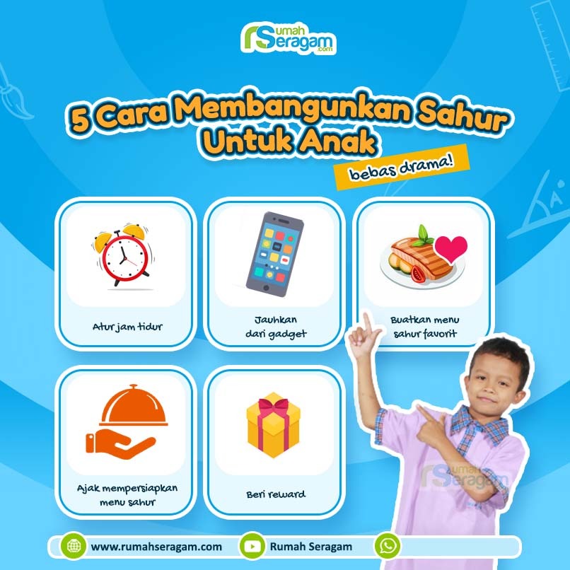 Cara Membangunkan Anak Sahur